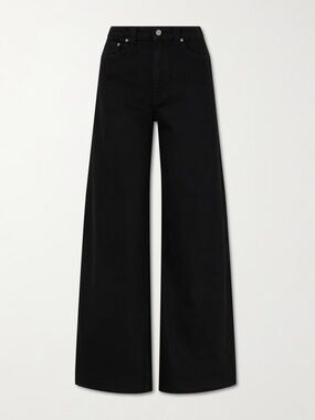 Khaite Dane High Rise Wide Leg Jean